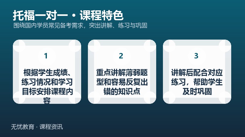 天津新东方托福一对一课程课程特色