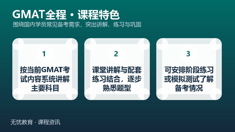 天津新东方GMAT全程课程课程特色
