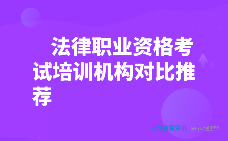 法律职业资格考试培训机构对比推荐
