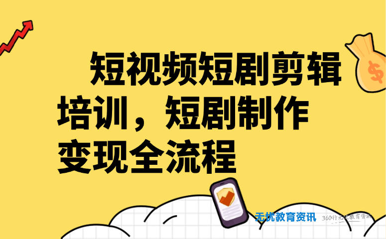 短视频短剧剪辑培训,短剧制作变现全流程