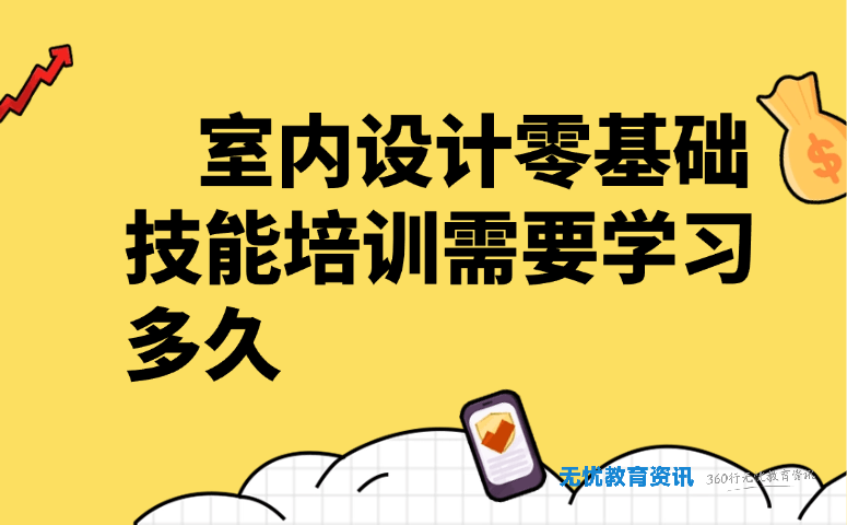 室内设计零基础技能培训需要学习多久