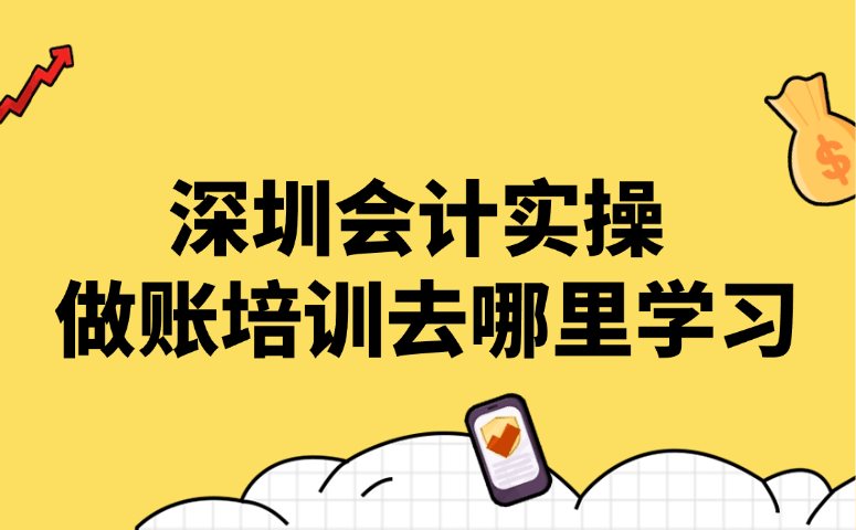 深圳会计实操做账培训去哪里学习